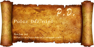 Pulcz Dániel névjegykártya